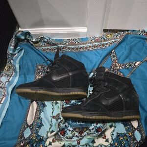 Black Nike Wedge